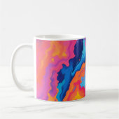 Abstract Draaiend Koffiemok (Links)