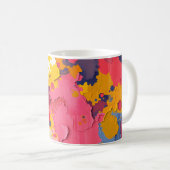 Abstract Draaiend Koffiemok (Voorkant rechts)