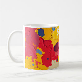 Abstract Draaiend Koffiemok