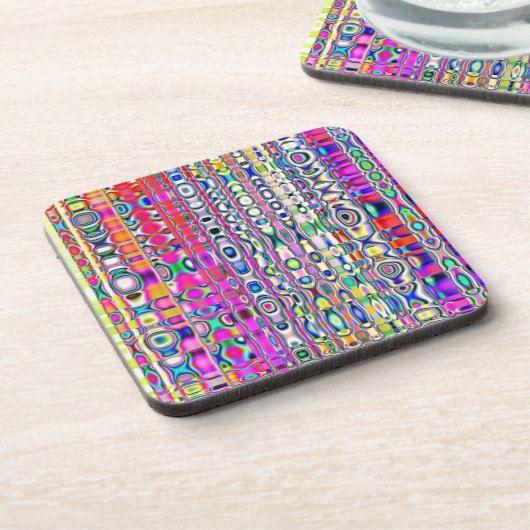 Abstract Drankjes Onderzetter (Linkerzijde)