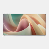 Abstract Drapery with Pastel Gradient Flow Bureaumat (Voorkant)