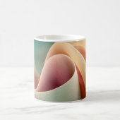 Abstract Drapery with Pastel Gradient Flow Koffiemok (Center)
