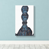 Abstract Dream Layers Canvas Afdruk (Insitu (Houten vloer))