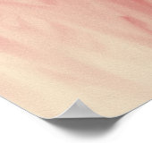 Abstract Dream Paars roze witte rode groene kreet Poster (Hoek)