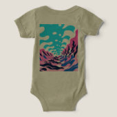 Abstract Dream Wave – Vibrant Surreal Flow (Design achterkant)