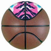 Abstract Dream Wave – Vibrant Surreal Flow Basketbal (Rechts)