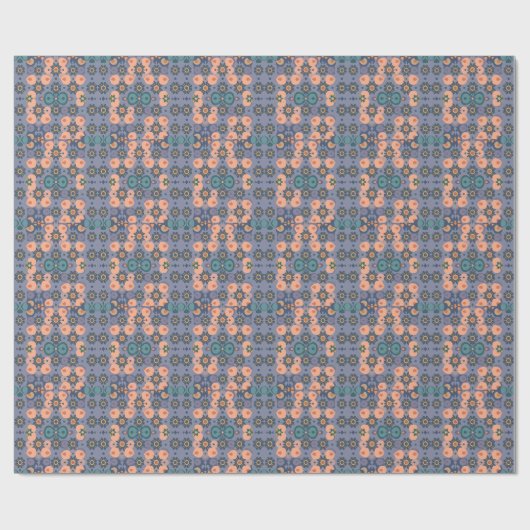 Abstract Dream Wave – Vibrant Surreal Flow Cadeaupapier (Vlak)