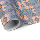Abstract Dream Wave – Vibrant Surreal Flow Cadeaupapier (Rol Hoek)