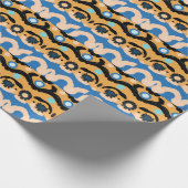 Abstract Dream Wave – Vibrant Surreal Flow Cadeaupapier (Hoek)