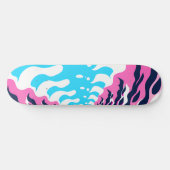 Abstract Dream Wave – Vibrant Surreal Flow Persoonlijk Skateboard (Horizontaal)