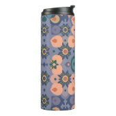 Abstract Dream Wave – Vibrant Surreal Flow Thermosbeker (Gedraaid links)