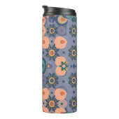 Abstract Dream Wave – Vibrant Surreal Flow Thermosbeker (Geroteerd rechts)