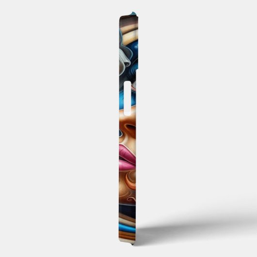 Abstract Dreamscape Ocean Serenity & Cosmic Wonder Case-Mate iPhone Case (Achterkant / Rechts)