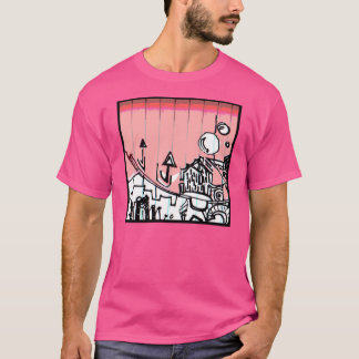 Abstract drie t-shirt