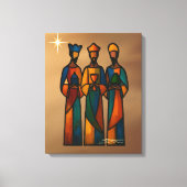 Abstract Drie Wijzen Canvas Afdruk (Voorkant)