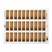 Abstract Drie Wijzen Etiket (Full Sheet)