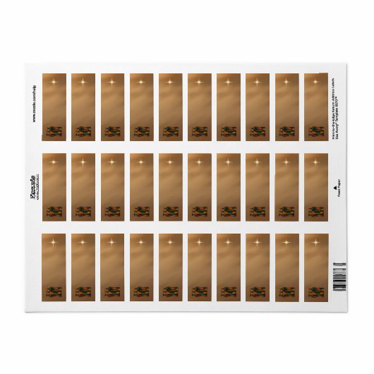 Abstract Drie Wijzen Etiket (Full Sheet)