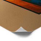 Abstract Drie Wijzen Poster (Hoek)