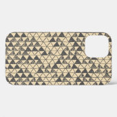 Abstract Driehoekpatroon. Case-Mate iPhone Case (Achterkant (horizontaal))