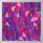 Abstract driehoeksontwerp poster (Voorkant)