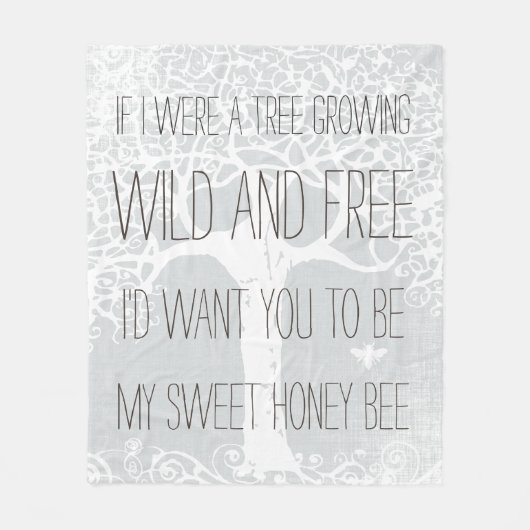 Abstract driehoekspatroon in vrije en onbewerkte v fleece deken (Voorkant)