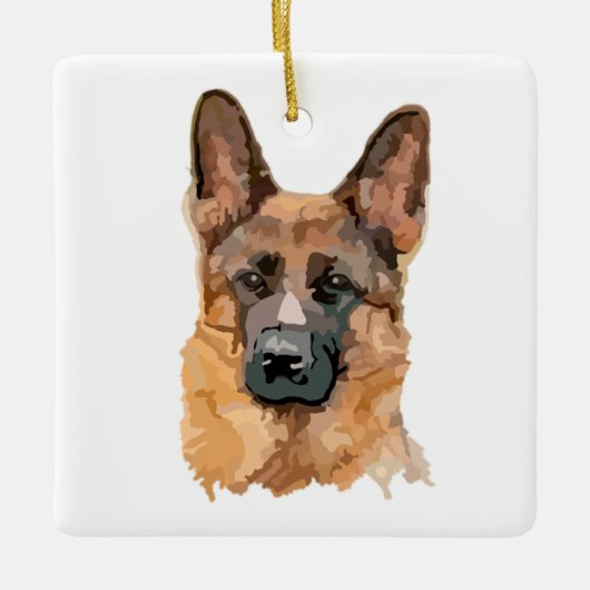 Abstract Duits Shepard Ornament (Voorkant)
