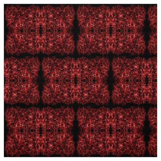 Abstract dynamisch rood patroon, stof (Swatch)