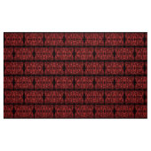 Abstract dynamisch rood patroon, stof (Fat Quarter)