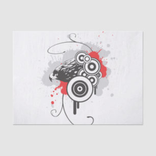 Abstract Eagle-weefselpapier Tissuepapier