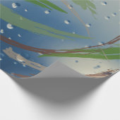 Abstract Earth-Tone Brushstroke Wrapping Paper Cadeaupapier (Hoek)