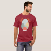 Abstract Easter Egg – Modern Art - camiseta T-shirt (Voorkant volledig)