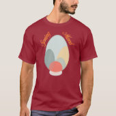 Abstract Easter Egg – Modern Art - camiseta T-shirt (Voorkant)