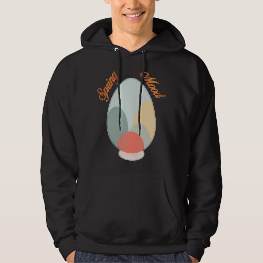 Abstract Easter Egg – Modern Art - moletom Hoodie (Voorkant)