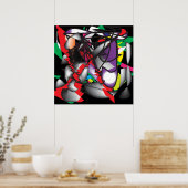 ABSTRACT EEN POSTER (Keuken)