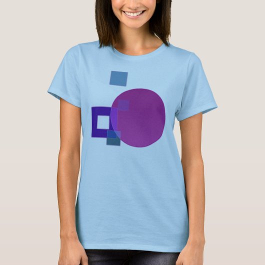 Abstract één T-shirt (Voorkant)