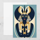 Abstract Egypte Kaart (Voorkant / Achterkant)