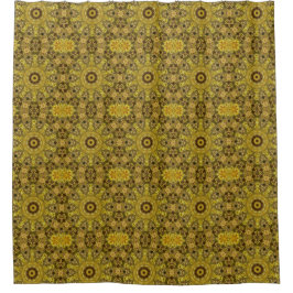 Abstract Egyptisch ontwerp Douchegordijn