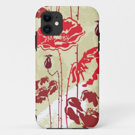Abstract Elegance florale patroon 2 Case-Mate iPhone Case (Achterkant)