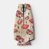 Abstract Elegance florale patroon 2 Flesjeskoeler (Achterkant)