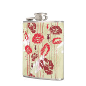 Abstract Elegance florale patroon 2 Heupfles (Links)