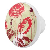 Abstract Elegance florale patroon 2 Keramische Knop (Rechts)