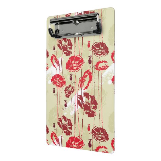 Abstract Elegance florale patroon 2 Mini Klembord (Angled2)