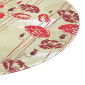 Abstract Elegance florale patroon 2 Snijplank (Hoek)