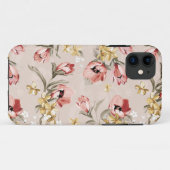 Abstract Elegance florale patroon 3 Case-Mate iPhone Case (Achterkant (horizontaal))