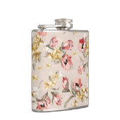 Abstract Elegance florale patroon 3 Heupfles (Rechts)
