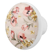 Abstract Elegance florale patroon 3 Keramische Knop (Rechts)