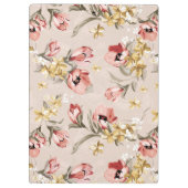 Abstract Elegance florale patroon 3 Klembord (Achterkant)