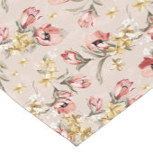 Abstract Elegance florale patroon 3 Korte Tafelloper (Hoek)