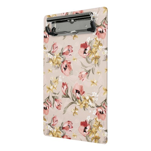 Abstract Elegance florale patroon 3 Mini Klembord (Angled2)