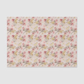 Abstract Elegance florale patroon 3 Tissuepapier (Voorkant)
